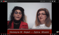 روز جهانی زن، زهرا معینی و حمیرا محمد نژاد در تلویزیون مردم تی وی