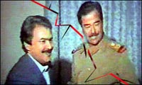 یکی از گروه هایی که عامل جنگ داخلی خواهد بود مجاهدین خلق صدام است
